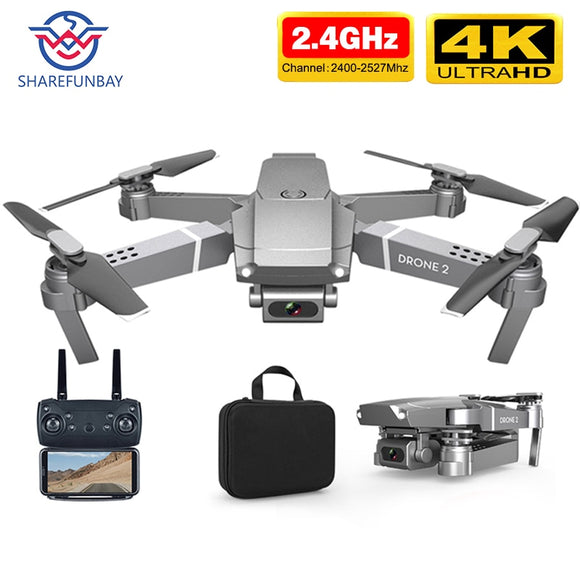 E68 drone HD wide angle 4K WIFI 1080P FPV drone video live recording Quadcopter height to maintain drone cameraVS e58 drone