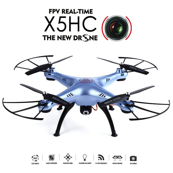 SYMA X5C Updated Version SYMA X5HC 4CH 2.4G 6-Axis RC Quadcopter Drone With Camera RC Helicopter VS Syma X5SG X5SW MJX X400/X600