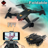 Mini Foldable Drone XS809W XS809HW With Wifi FPV HD Camera Wide Angle Altitude Hold RC Quadcopter Drone FSWB