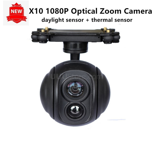 10x Daylight Sensor 1080P HD Zoom Camera Gimbal Stabilizer for UAV Drone Aerial Cinematography Inspection Rescue Surveillance