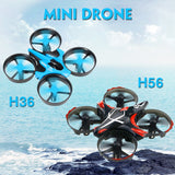 JJRC H36/H345/H56/H70/DHD D4/ZLX H238 2.4G 4CH 6 Axis Headless Mode Mini RC Drone Quadcopter RTF Boys Toys Gift VS E016H SG106