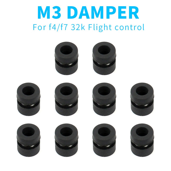 10PCS/lot M3 Damping Ball For M3 Mounting Hole F3 F4 F7 Flight Controller RC Drone Multi Rotor Accessory Parts F25858