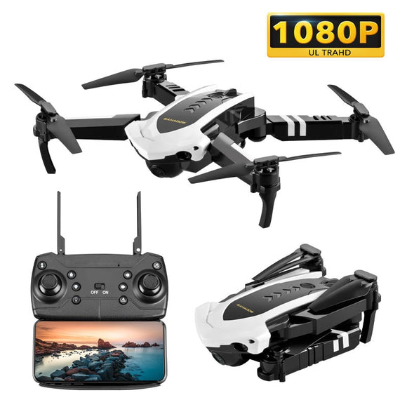 XYCQ S7 Quadcopter Drone with Camera Live Video,  WiFi FPV Quadcopter with 110° Wide-Angle 1080P HD Camera Foldable Drone RTF