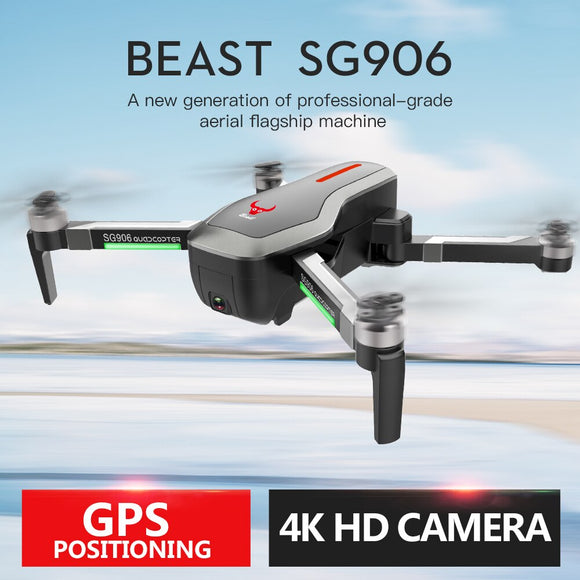 SG906 CG033 1KM WiFi FPV HD 1080P Gimbal Camera GPS Brushless Foldable RC Drone Quadcopter RTF VS F11 S70W  DRONE