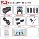 SJRC F11 PRO GPS 5G Wifi 500m FPV With 1080P 2K Wide Angle Camera 28 Mins Flight Time Brushless Foldable RC Drone Quadcopter RTF