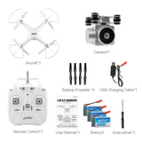 JJRC H68 Bellwether WiFi FPV 2MP 720P HD Camera 20mins Flight Time RC Drone Quadcopter RTF Mode 2  VS Bayangtoys X21 X16