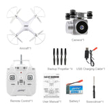 JJRC H68 Bellwether WiFi FPV 2MP 720P HD Camera 20mins Flight Time RC Drone Quadcopter RTF Mode 2  VS Bayangtoys X21 X16