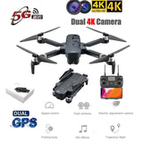 SMRC ICAT6 Drone GPS 5G WIFI FPV 4K Camera Brushless Selfie Foldable RC Drone Quadcopter RC Helicopter Selfie Drone with Camera