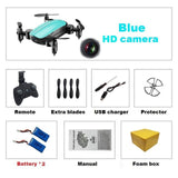 Teeggi T10 Mini Drone With/Without Camera HD Foldable RC Quadcopter Altitude Hold Helicopter WiFi FPV Micro Pocket Selfie Dron