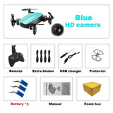 Teeggi T10 Mini Drone With/Without Camera HD Foldable RC Quadcopter Altitude Hold Helicopter WiFi FPV Micro Pocket Selfie Dron