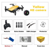 Teeggi T10 Mini Drone With/Without Camera HD Foldable RC Quadcopter Altitude Hold Helicopter WiFi FPV Micro Pocket Selfie Dron