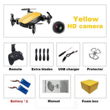 Teeggi T10 Mini Drone With/Without Camera HD Foldable RC Quadcopter Altitude Hold Helicopter WiFi FPV Micro Pocket Selfie Dron