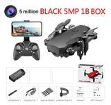 Mini Drone LF606 4K HD Camera Foldable Drone One Click Return FPV Drone Follow Me RC Helicopter Quadrotor Children Toy