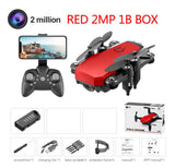 Mini Drone LF606 4K HD Camera Foldable Drone One Click Return FPV Drone Follow Me RC Helicopter Quadrotor Children Toy