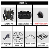 T-REX Drones with Camera HD 1080P WIFI FPV Drone Profissional RC Helicopter Altitude Hold Quadcopter Dron Toys