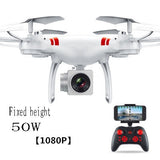 Drones With Camera Hd 500000 Pixels App Handle Control 120m Rc Helicopter Quadcopter Selfie Drone dron GPS Profissional Flying