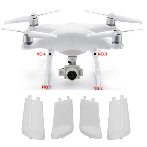 4Pcs/set Landing Gear Leg For DJI Phantom 4 Drone Landing Gear Cover Case Repair Parts Drone Accessories Kits