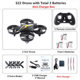 RC Mini Drone Dron Quadcopter Remote control Quadrocopter RC Helicopter 2.4G 6 Axis Gyro Drones with Headless Mode VS H36 E010