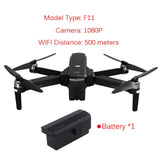 SJRC F11 GPS Drone Professional 25 Mins RC Quadcopter with widel-angle 1080P HD camera RTF Brushless Follow Me Quadrocopter Dron