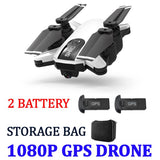 Drone GPS Foldable Global Positioning 500 Meters Distance Set Fly 1080P Camera HD FPV Professional gps Rc Quadcopter With Camera