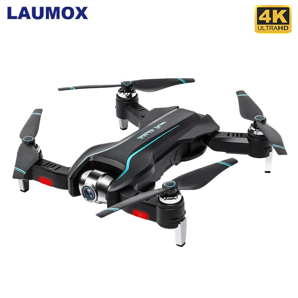 LAUMOX S17 RC Drone with 4K Adjustable Wide-Angle Camera Foldable Quadcopter Optical Flow Dron RC Helicopter VS X12 SG106 XS816