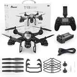 Potensic T18 RC Drone with Camera HD 1080P FPV WIFI Altitude Hold Function Selife Drone Folding Quadcopter