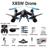 X8SW Multicopter Remote Helicopter Quadcopter Camera Drone Quadrocopter RC Dron Remote Control Toys or No Camera