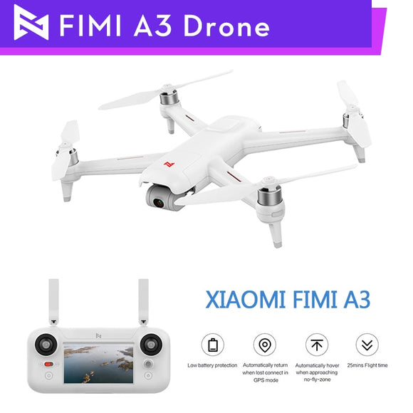 FIMI A3 RC Drone 5.8G GPS 1KM FPV With HD 1080P Gimbal Camera 2-axis Quadcopter RTF