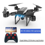 KY606D Flight Foldable Arm Toys RC Helicopter 20 Minutes Aerial Photography Drone Four-Axis WIFI Outdoor 4K Hover HD Aircraft