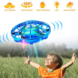 Mini RC Helicopters Quadcopter Drones Toys Boys 360° Rotating Smart Gesture UFO Aircraft For Kids Flying Toys Gifts