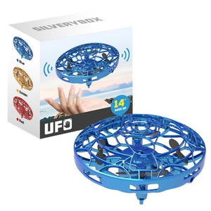 Mini RC Helicopters Quadcopter Drones Toys Boys 360° Rotating Smart Gesture UFO Aircraft For Kids Flying Toys Gifts