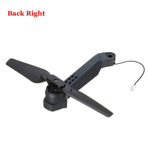 Eachine E58 RC Quadcopter Spare Parts Axis Arms with Motor & Propeller For FPV Racing Drone Frame Parts Replacement Accs