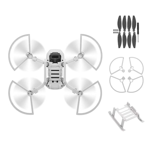 4PCS Propeller Protector Guard for DJI Mavic Mini Drone Accessory Blade Fens Props Wing Screw Quick Release Cover Protective Kit