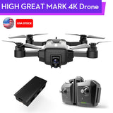 HIGH GREAT MARK 4K Drone FPV With 1080P HD Camera GPS VIO Positioning Smart Gimbal Camera Frame Foldable RC drohne VS Spark