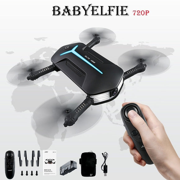 JJRC H37 Mini Baby Elfie Selfie 720P WIFI FPV With Altitude Hold Headless Mode Foldable RC Drone Quadcopter RTF Multi Battery