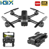 HGIYI SG706 RC Drone 4K HD Dual Camera 50X Times Zoom WIFI FPV Foldable Quadcopter Helicopter Professional Drones Stable Height