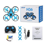 JJRC H36 H36F Mini Drone 2.4G 4CH 6-Axis Speed 3D Flip Headless Mode RC Drone RC Quadcopter Gift RTF VS E010 H8 Mini