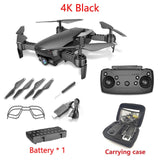 Teeggi M69G FPV RC Drone 4K with 1080P Wide-angle WiFi HD Camera Foldable RC Mini Quadcopter Helicopter VS VISUO XS809HW E58 M69