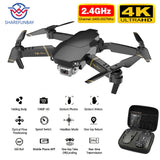 SHAREFUNBAY Drone 4k HD Wide Angle Camera WiFi Transmission FPV Drone Height Keep One Click Back Quadcopter Drone with Camera