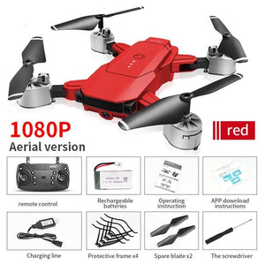 Remote Control Drone Foldable FPV Four-axis Aircraft Quadcopter With 1080P HD Camera Altitude Hold Gravity Sensor Headless Mode