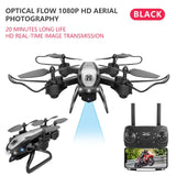 RC Drone WiFi FPV Camera 4K Dual Drone Optical Positioning RC Helicopter Altitude Hold Long Flight Time Foldable Quadcopter Dron