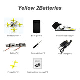 Eachine E015 With Flight Boat Car 3-mode Altitude Hold Mode RC Drone Quadcopter RTF Aircraft Toys Kid Yellow Red VS S9HW M69