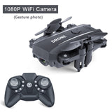 Drone RC Quadcopter Mini Drone Camera HD 1080P Wifi FPV Dron Foldable Altitude Hold RC Helicopter Selfie Drones Professional Toy