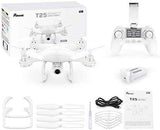 Potensic T25 2.4Ghz RC Drone 1080P Wifi FPV HD Camera Altitude Hold One Key Return/Landing/Take Off Headless RC Quadcopter Drone