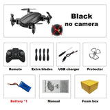 Teeggi T10 Mini Drone with Camera HD Foldable WiFi FPV RC Quadcopter Headless Mode Altitude Hold VS S9 Micro Pocket Selfie Dron