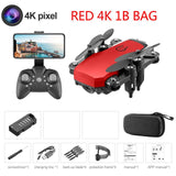 Mini Drone with 4K Camera HD Foldable Drones One-Key Return FPV Quadcopter RC Helicopter Quadrocopter Kid's Toys