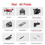 KaKBeir Professional Drone with 4K ESC Camera HD WiFi FPV Altitude Hold Wide Angle RC Quadcopter Helicopter S32T Toy VS XY4 E58