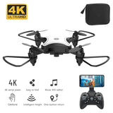 NEW KY902 WIFI FPV Quadcopter With 4K HD Wide Angle Camera Mini Drone Foldable Altitude Hold Durable RC Quadcopter Adult Toy