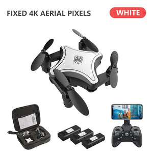 NEW KY902 WIFI FPV Quadcopter With 4K HD Wide Angle Camera Mini Drone Foldable Altitude Hold Durable RC Quadcopter Adult Toy