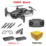 Teeggi M69G FPV RC Drone 4K with 1080P Wide-angle WiFi HD Camera Foldable RC Mini Quadcopter Helicopter VS VISUO XS809HW E58 M69